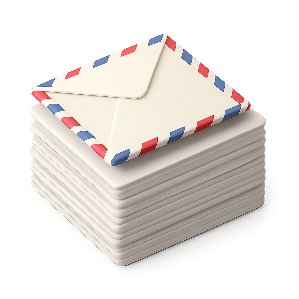 Paper stack envelope